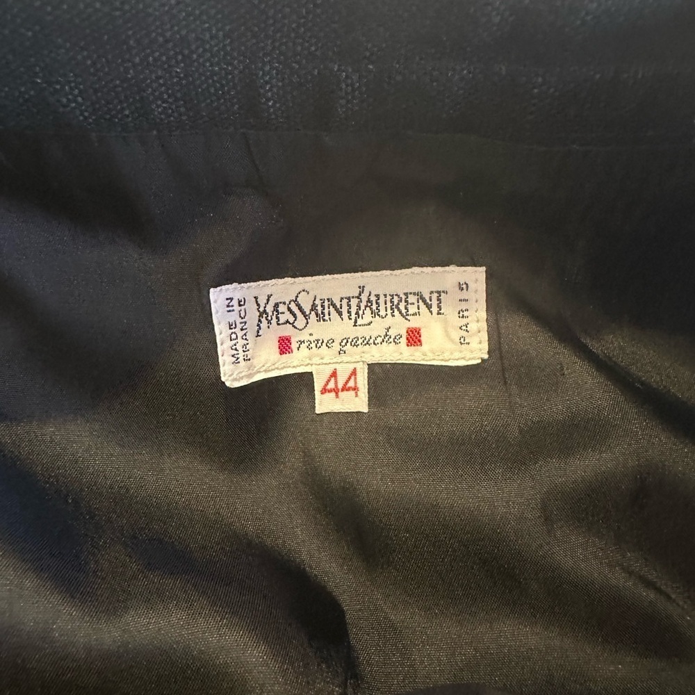 YSL black skirt